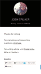 Mobile Screenshot of joshspilker.com